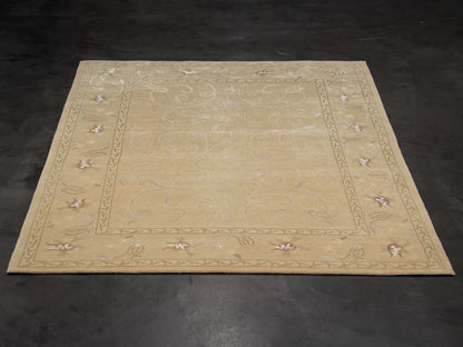 Modern Wool And Silk  Handmade Area Rug