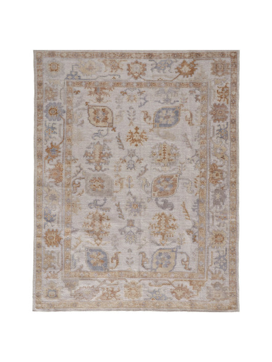 Indian Handmade Rug Oushak Design