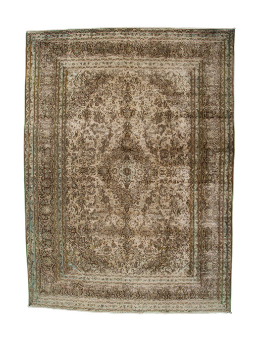 Persian Fine Handmade Wool  Vintage  Look Carpet