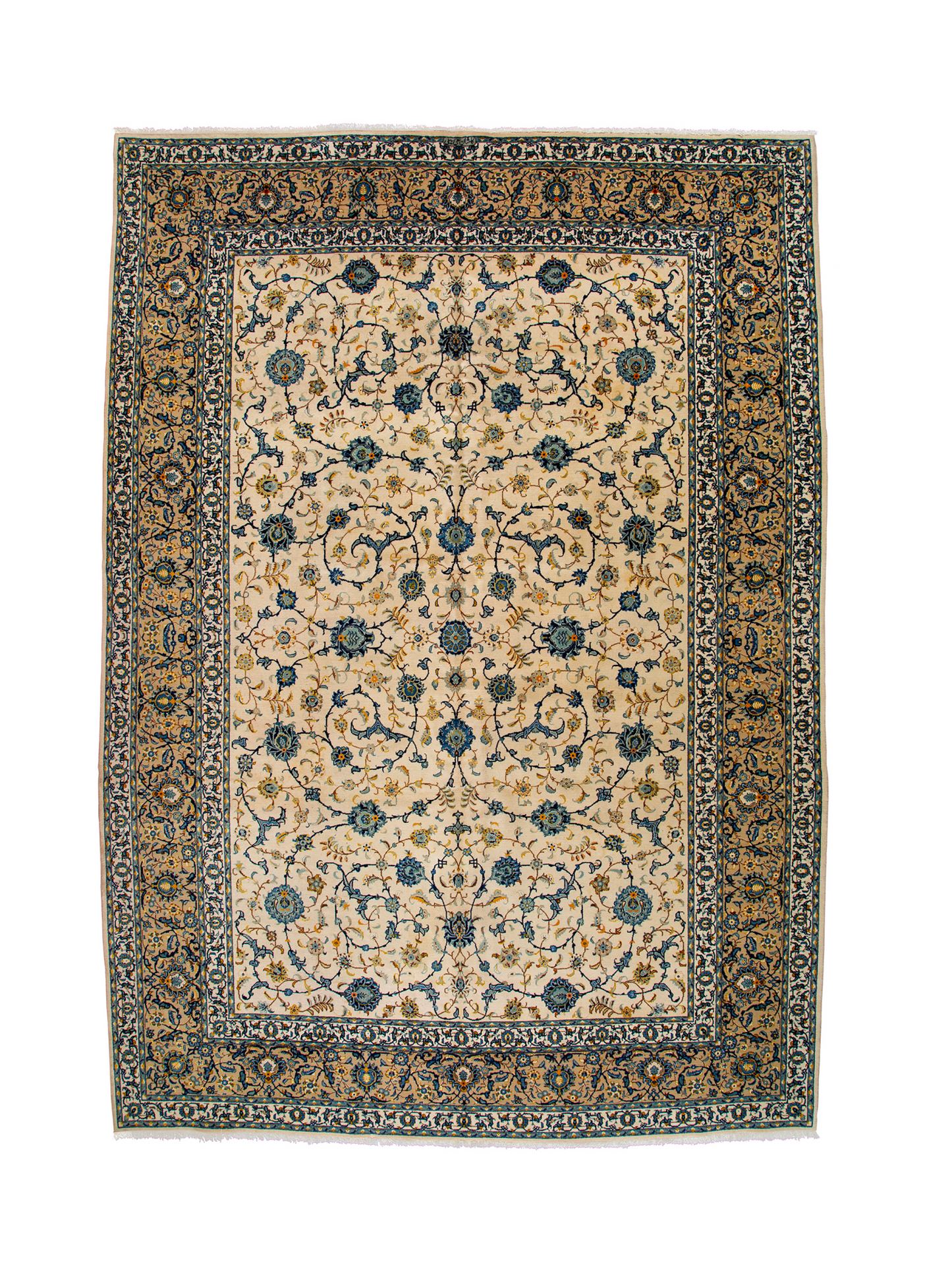 Persian Handmade Kashan Oversized Area Rug