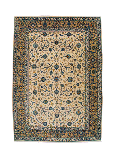 Persian Handmade Kashan Oversized Area Rug