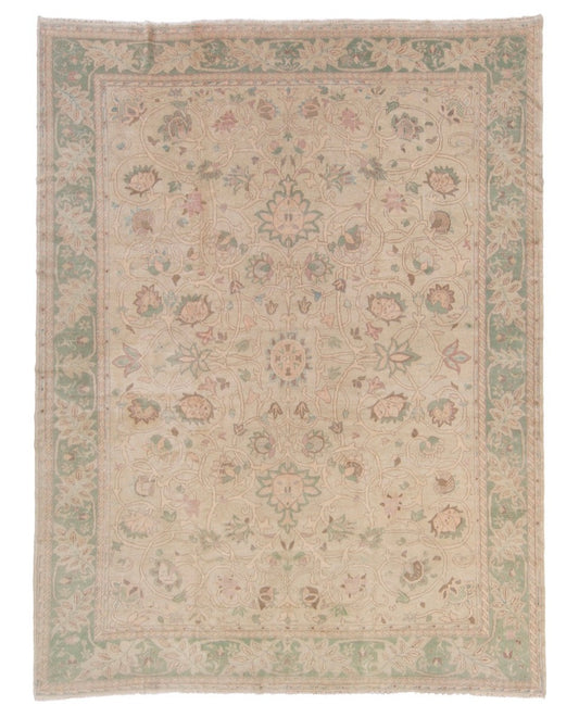 Handmade Fine Egyptian Floral Wool Carpet