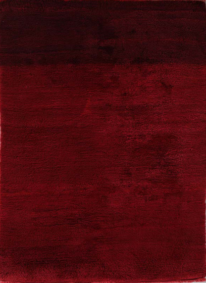 Red Turkish High Pile Vegetable-Dyed Handwoven Rug-id1
