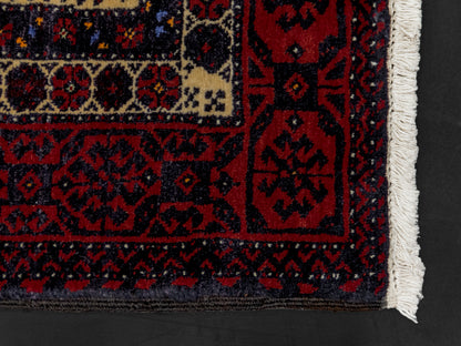 Tribal Baluch Hand Knotted Traditional Persian Rug-id4
