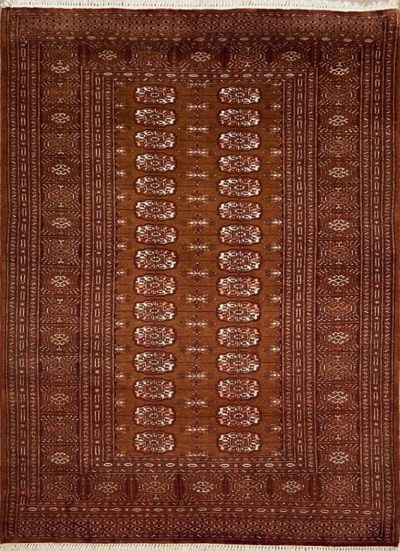 Wool Hand-Knotted Bokhara Rug From Pakistan. product image #29394285101226