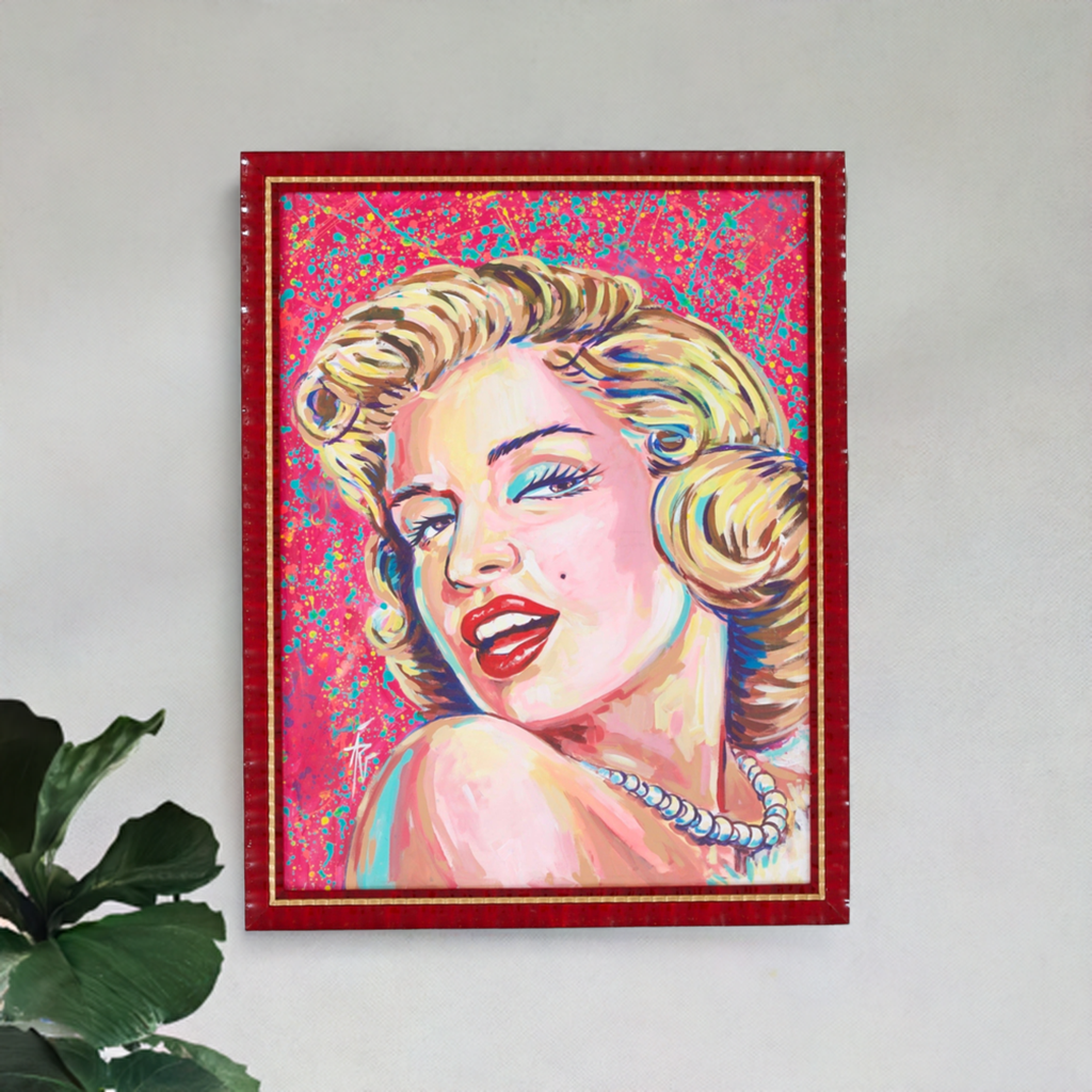 Marilyn Monroe Framed Wall Portrait