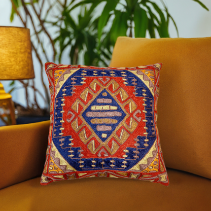 Kasak Kashmir Silk Pillow