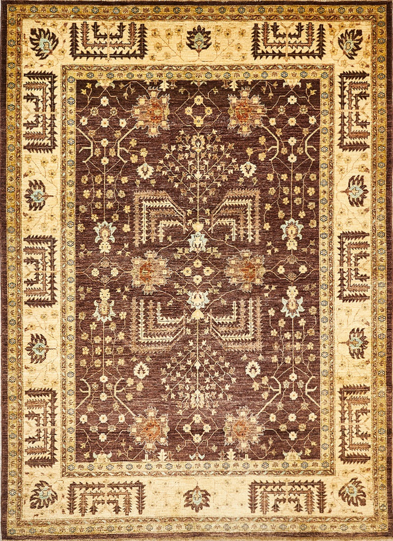 Pakistan Handmade Wool Bakhtiari Rug With A Persian Design product image #29421540081834