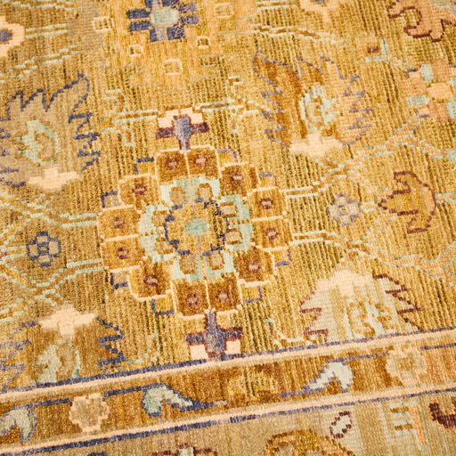 Indian Wool Carpet With A Persian Farahan Design product image #27139465609386