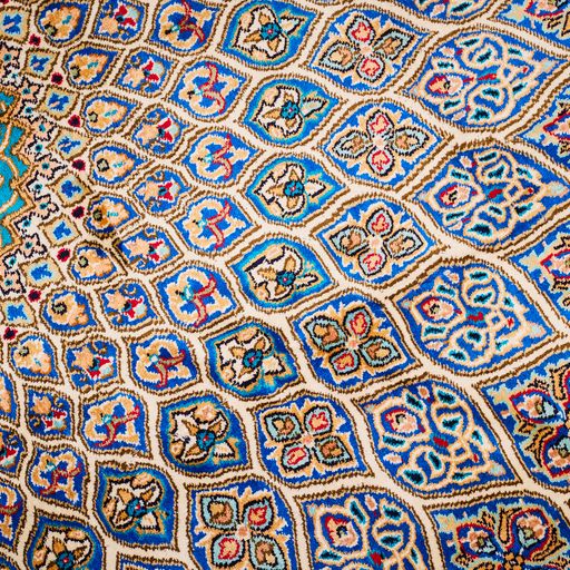 Kashmir Handcrafted Silk Area Rug Persian Gonbad Design product image #27139882320042