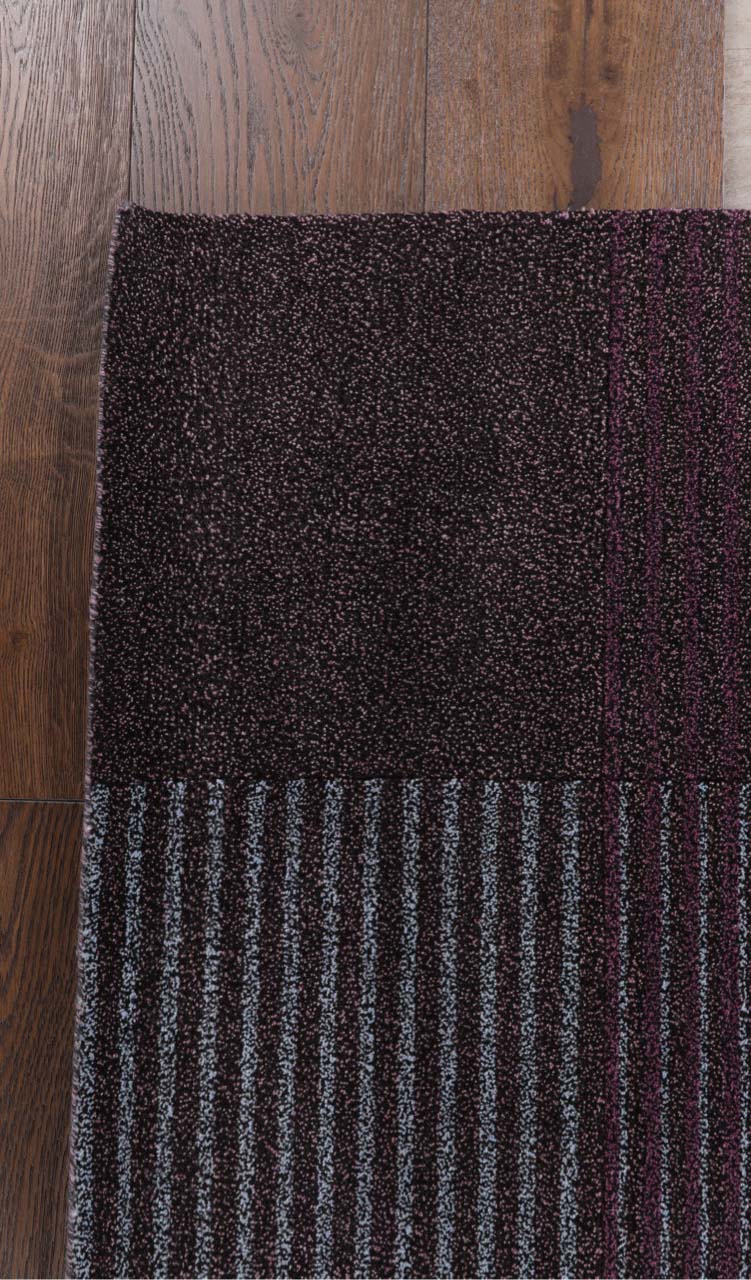 Modern Wool Multicolor Handmade Area Rug