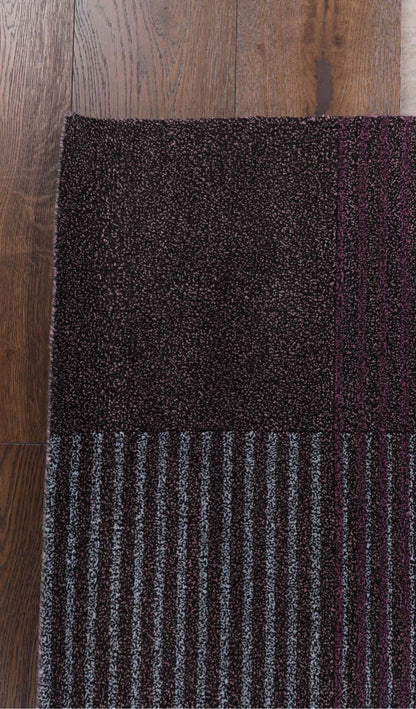 Modern Wool Multicolor Handmade Area Rug