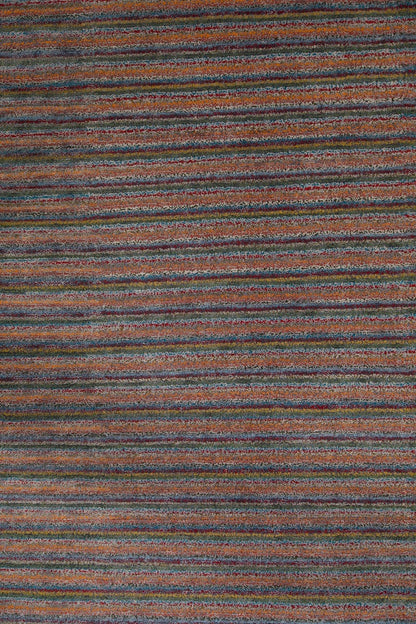 Handmade Indian Modern Striped  Wool Kilim-id2
