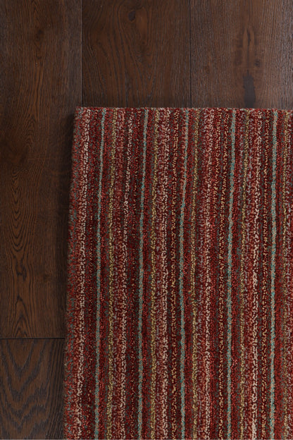 Handmade Modern Multicolor Wool  Rug