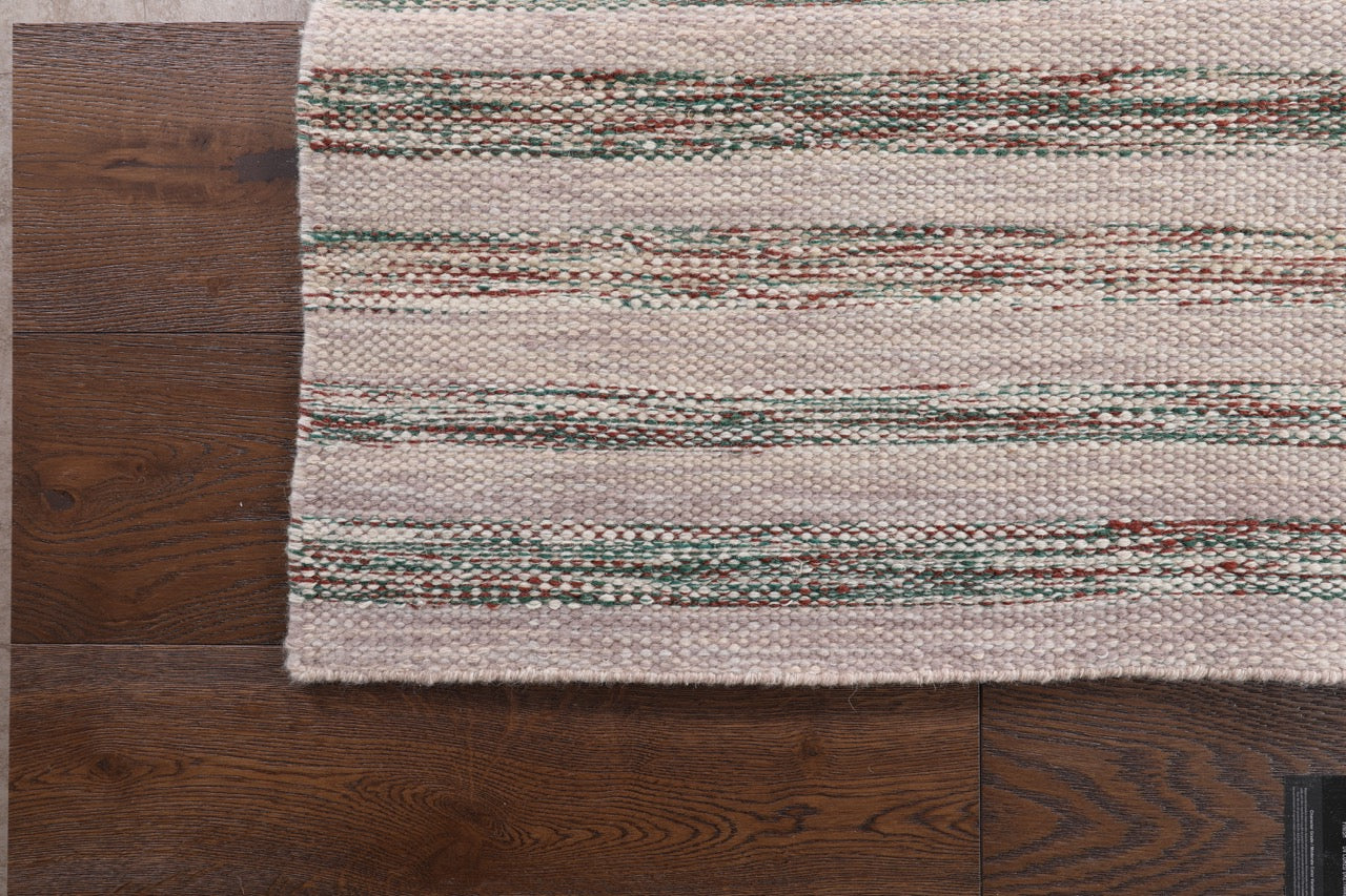 Handmade Modern Wool Multicolor Kilim product image #27637074100394