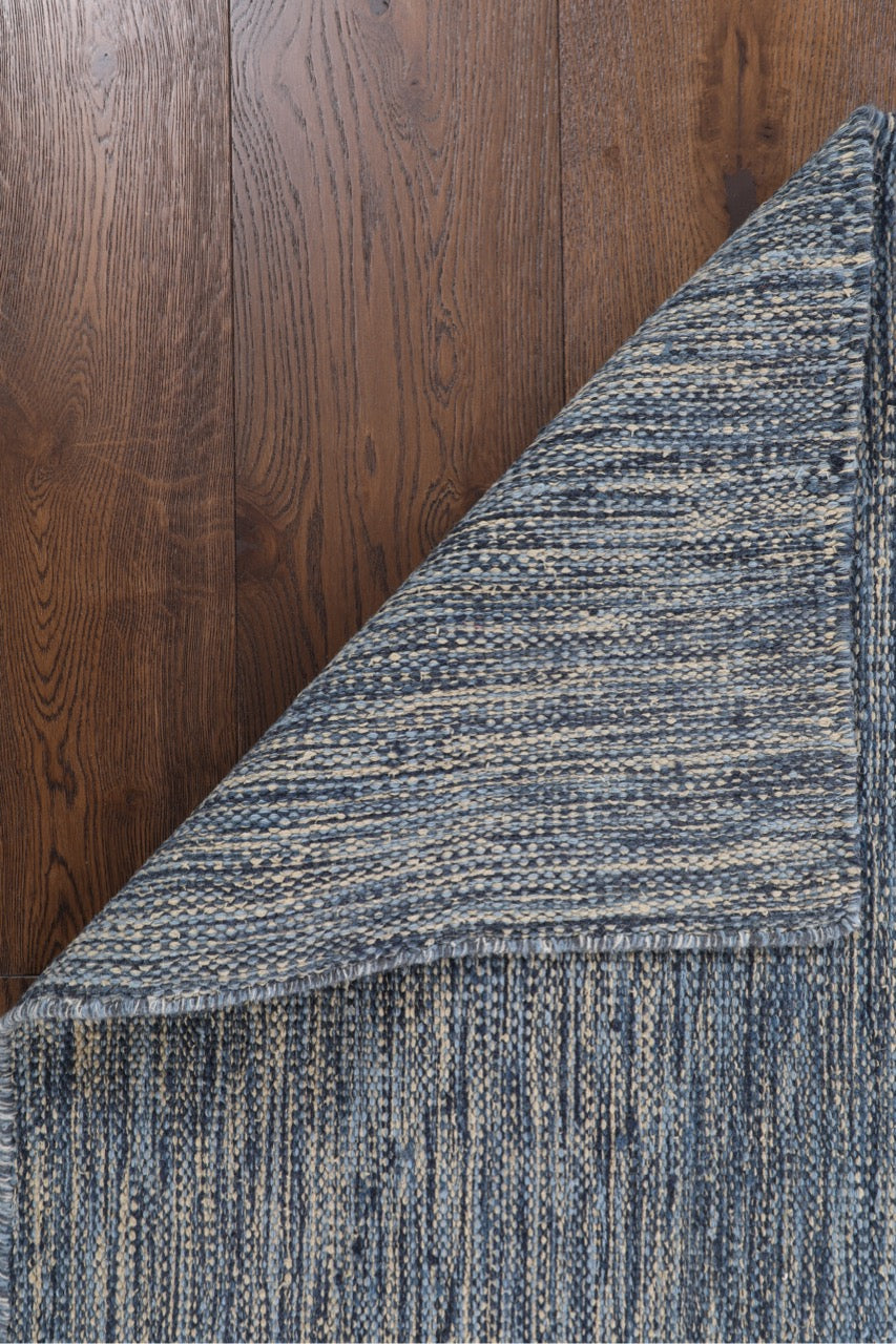 Handmade Modern Wool Multicolor Striped Kilim product image #27637913616554