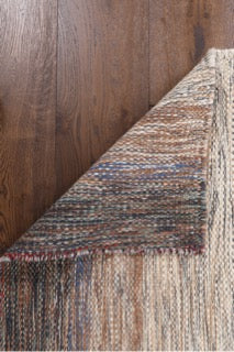 Modern Wool Multi Color Flat Weave Kilim-id4
