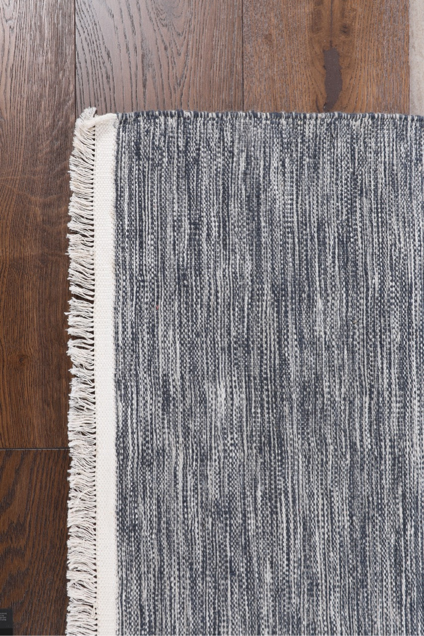 Handmade Modern Wool Multicolor Striped Kilim product image #27645910679722