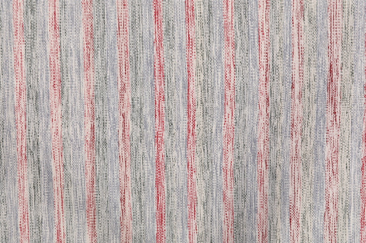 Modern Handmade Multicolor Striped Wool Nepali Flat Weave Kilim product image #27775274909866