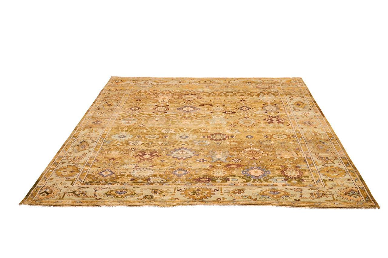 Indian Wool Carpet With A Persian Farahan Design product image #27139465314474