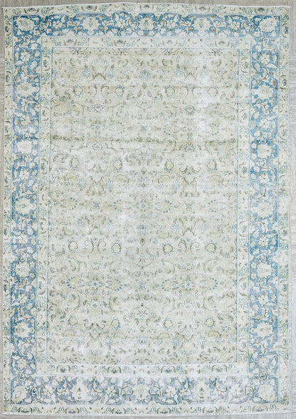 Persian Mahal Handmade Are Rug With a Vintage Design-id1
