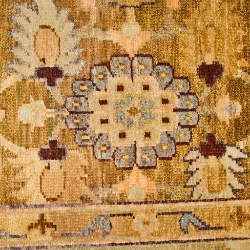 Indian Wool Carpet With A Persian Farahan Design product image #27139465674922
