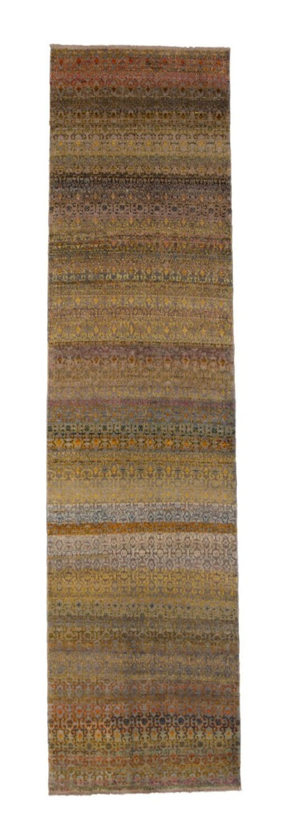 Modern Transitional Indian Silk Runner-id2
