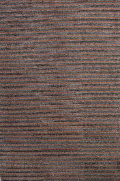 Handmade Indian Modern Striped  Wool Kilim-id1
