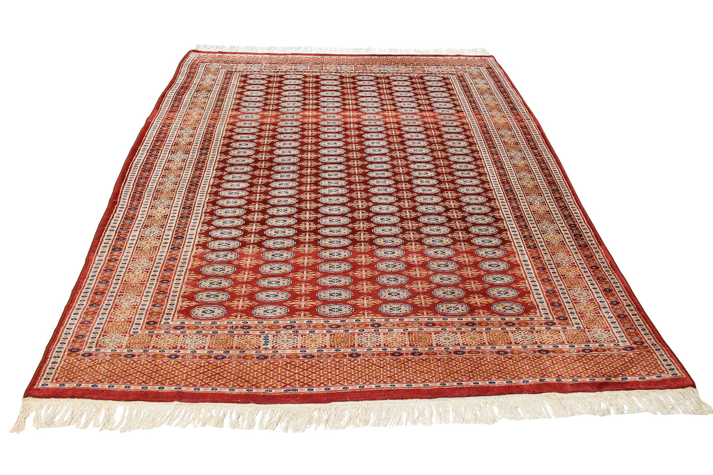 Traditional  Pakistani Bokhara Handmade Wool Area Rug product image #27555438526634