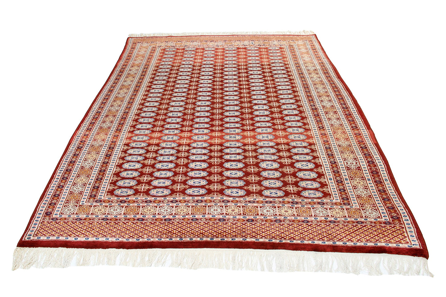 Traditional  Pakistani Bokhara Handmade Wool Area Rug product image #27555438559402