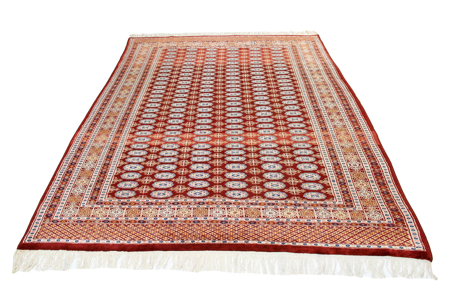 Traditional  Pakistani Bokhara Handmade Wool Area Rug