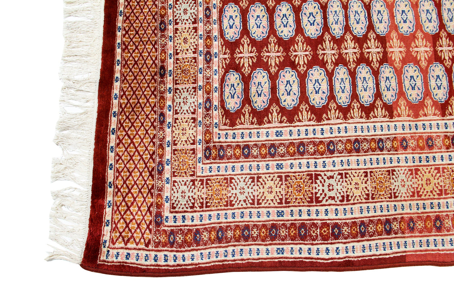 Traditional  Pakistani Bokhara Handmade Wool Area Rug product image #27555438592170