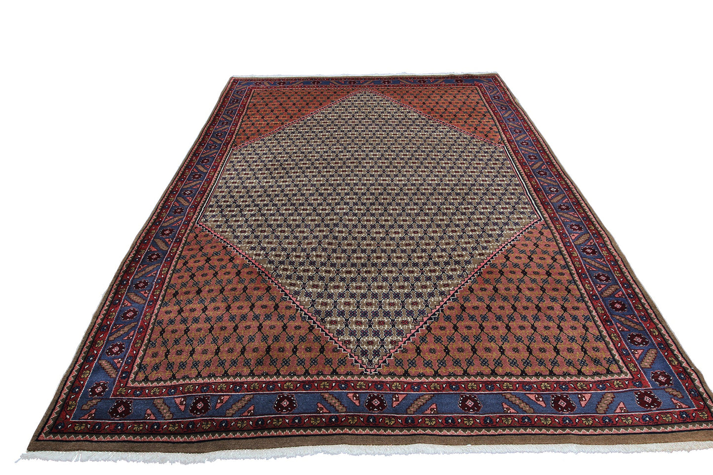 Bidjar Heratti  Handmade Persian Wool Rug