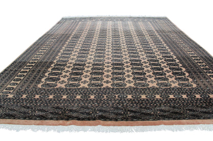 Pakistani Bokhara Fine Handwoven Wool Area Rug-id4
