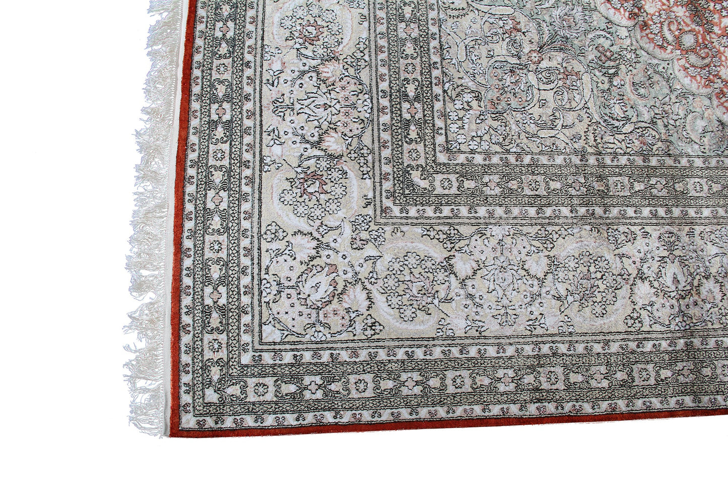 China Traditional Handmade Medallion Semi Antique Rug product image #27564106612906