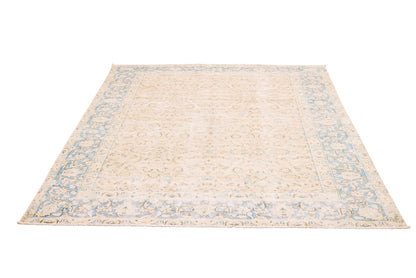 Persian Mahal Handmade Are Rug With a Vintage Design-id2
