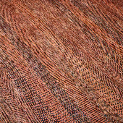 Indian Modern  Handmade Wool And Silk Area rug-id6
